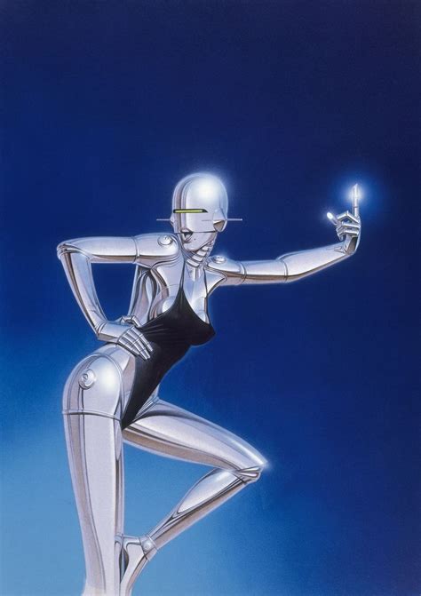 hajime sorayama retro futuristic